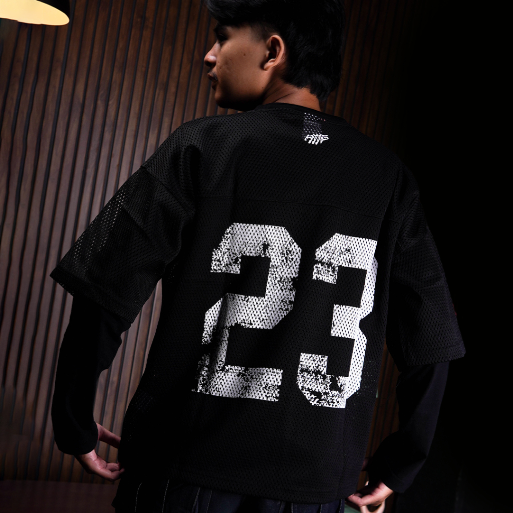 HTTP - Jaggy - Jersey Boxy Oversize Streetwear Mesh