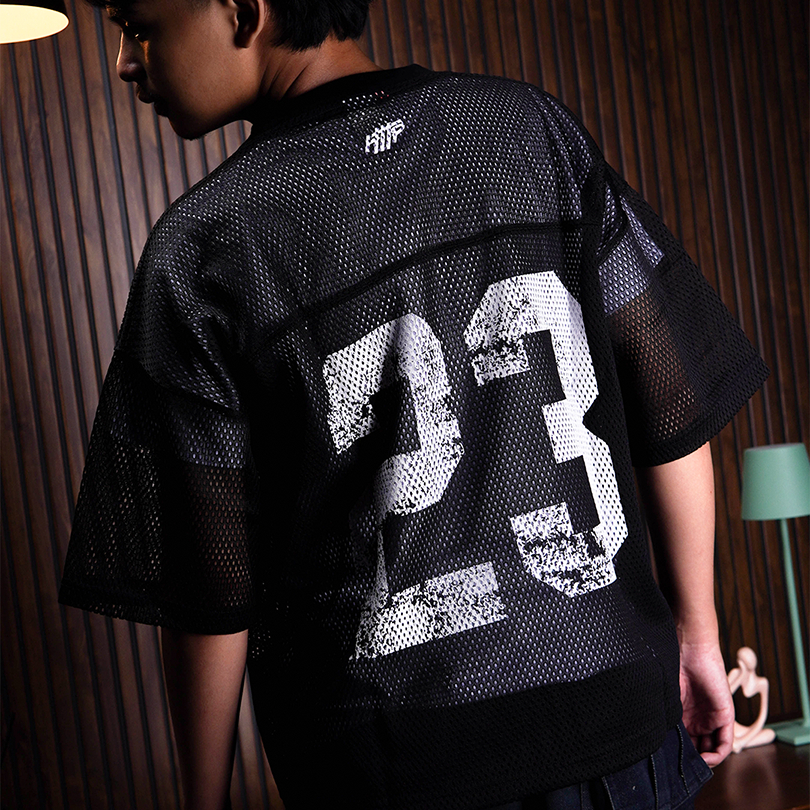 HTTP - Jaggy - Jersey Boxy Oversize Streetwear Mesh