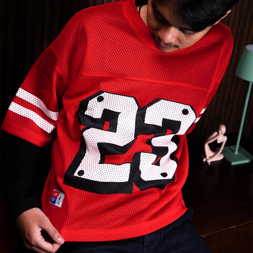 HTTP - Worth - Jersey Oversize Mesh Fit Boxy