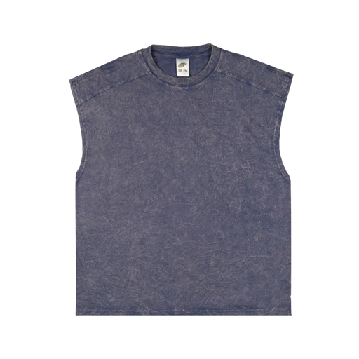 Image of HTTP - FORA DENIM - Singlet Kaos Polos Premium  Lembut Elastis Tanktop Washed Oversized Denim