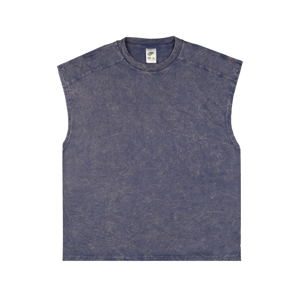 HTTP - Fora Merah - Kaos Singlet Polos Washed Oversized