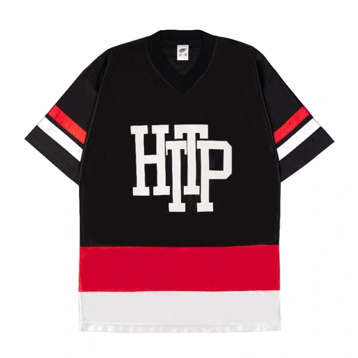 Image of HTTP - JUIZ - Jersey Oversize Baseball Red Black 