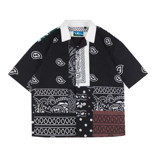 Image of HTTP - Orna - Kemeja Boxy Fit Oversize Motif 