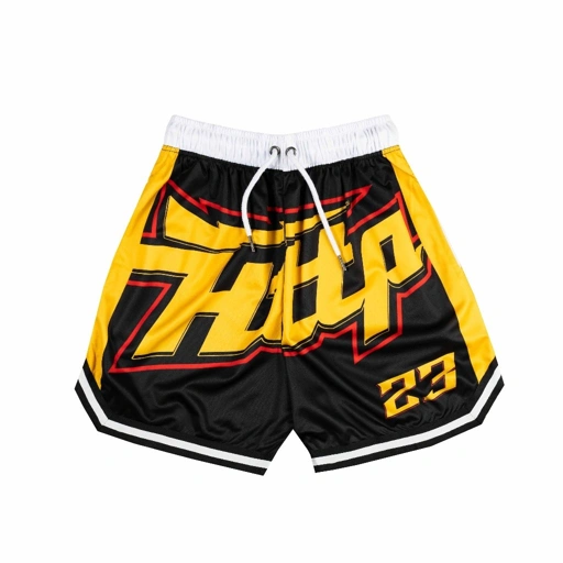 Image of HTTP - Fulmine - Celana Printing  Boardshort Pria Wanita Short pants Celana Pendek Yellow