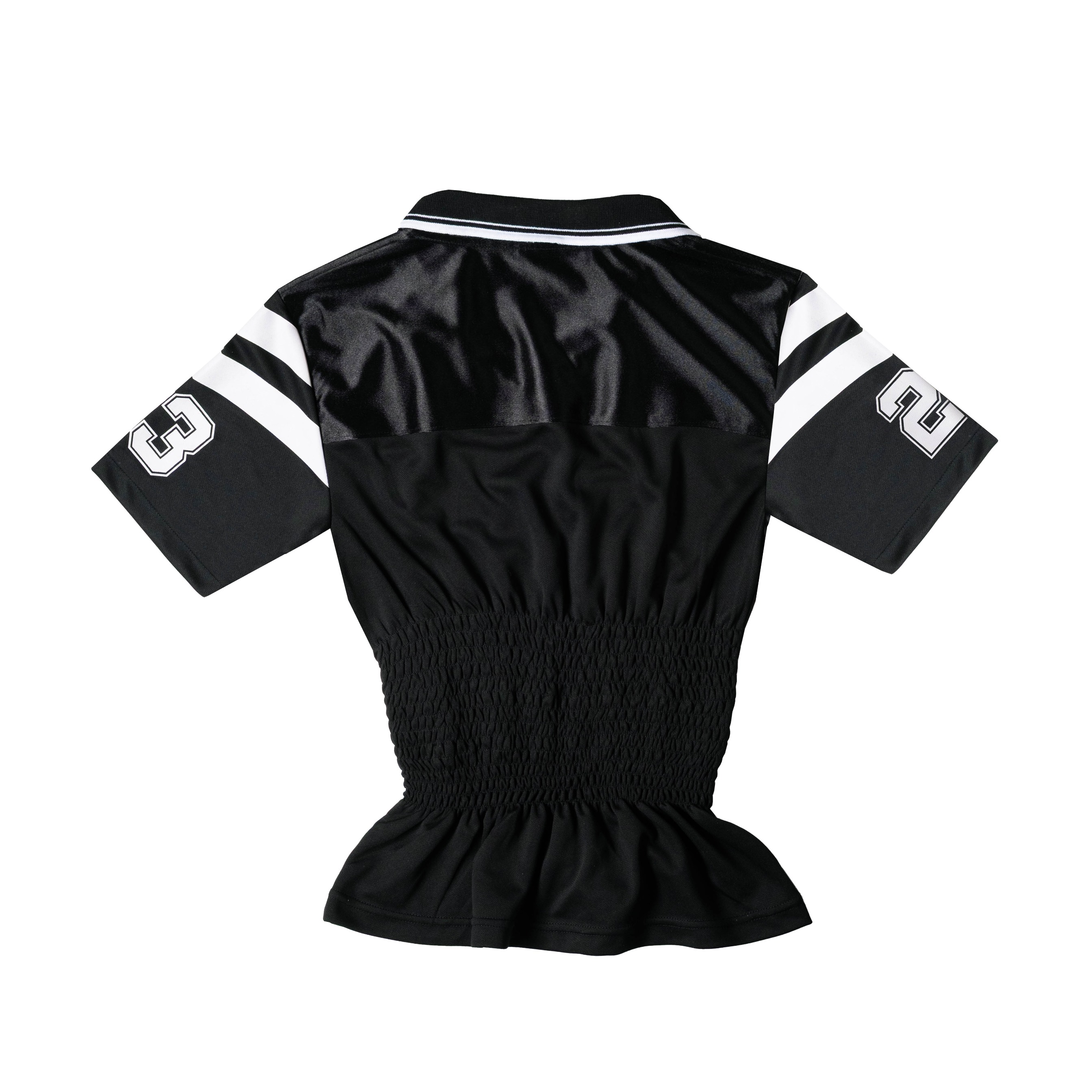 HTTP OFFICIAL - FLEXY - Jersey Kerut Smocked Atasan Wanita