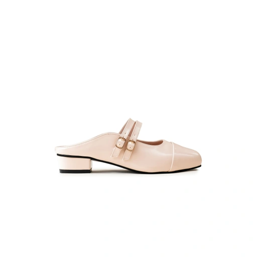 Image of PATRIS Ophelia MaryJe Mules Wanita Heels / Hak 3 Cm