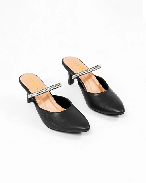 Image of PATRIS Charlene Mules Wanita Heels / Hak 7 Cm