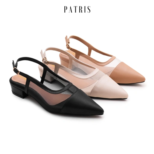 Image of PATRIS Jane Mules Wanita Heels / Hak 3 Cm
