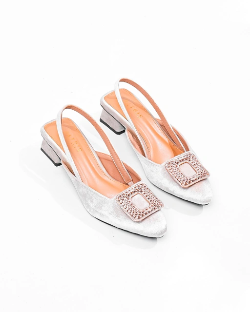 Image of PATRIS Marigold Mules Wanita Heels / Hak 3 Cm