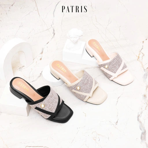 Image of PATRIS Sherina Sandal Wanita Heels / Hak 3 Cm