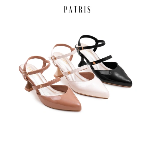 Image of PATRIS Diana Mules Wanita Heels / Hak 7 Cm