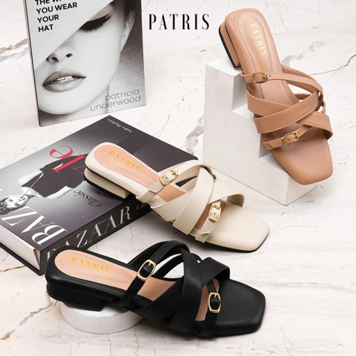 Image of PATRIS Callia Sandal Wanita Heels / Hak 3 Cm