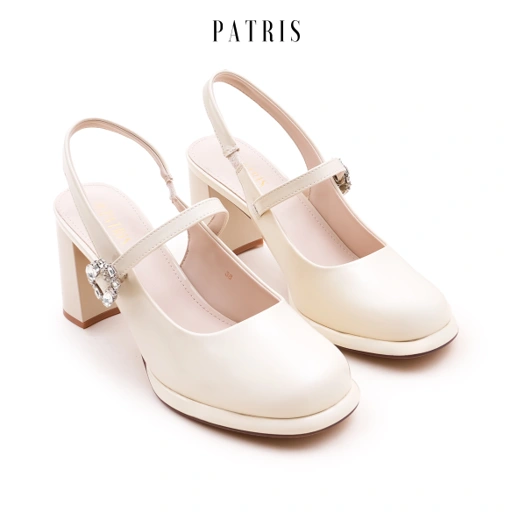 Image of PATRIS Selina Privee Mules Wanita Heels / Hak 8 Cm