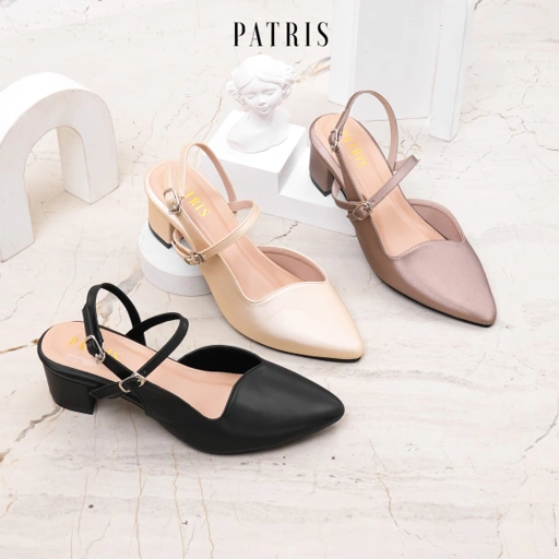 Image of PATRIS Lientha Mules Wanita Heels / Hak 5 Cm