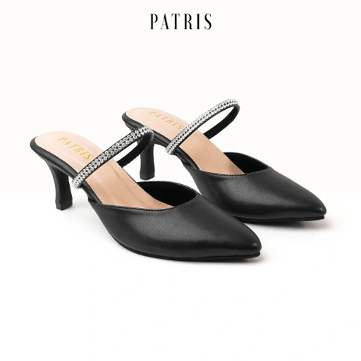 Image of PATRIS Charlene Mules Wanita Heels / Hak 7 Cm