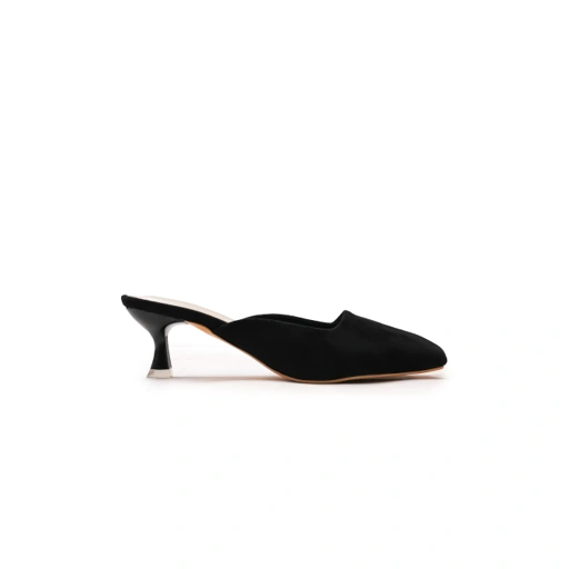 Image of PATRIS Corra Minimalist Mules Wanita Heels / Hak 6 Cm