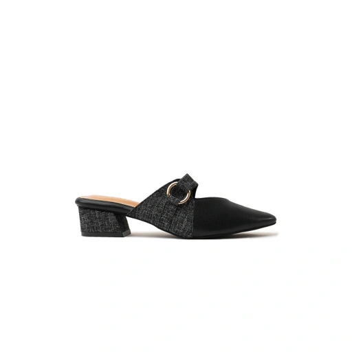 Image of PATRIS Genia Mules Wanita Heels / Hak 4 Cm