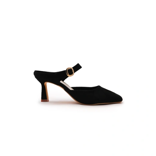 Image of PATRIS Liora Minimalist Mules Wanita Heels / Hak 7 Cm