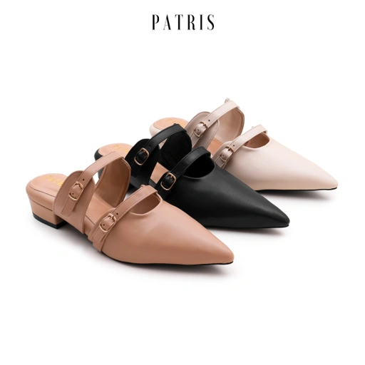 Image of PATRIS Azalea Mules Wanita Heels / Hak 3 Cm