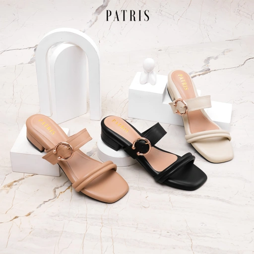 Image of PATRIS Clementine Sandal Wanita Heels / Hak 3 Cm