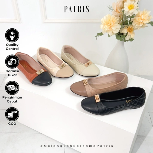 Image of PATRIS Aghena Sepatu Wanita Flatshoes