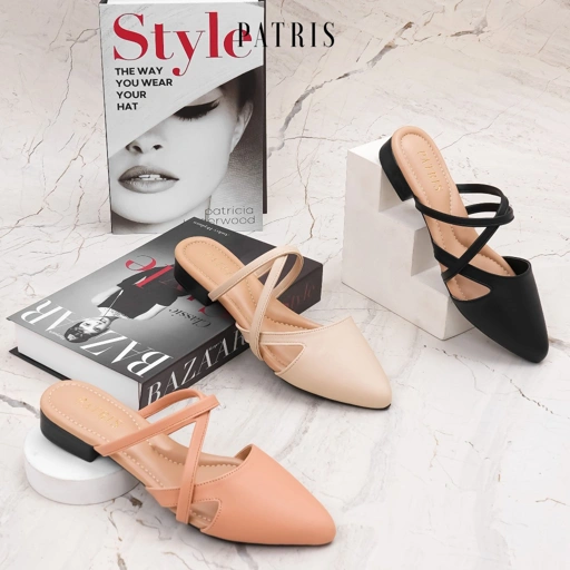 Image of PATRIS Celly PTS 05 Mules Wanita Heels / Hak 3 Cm