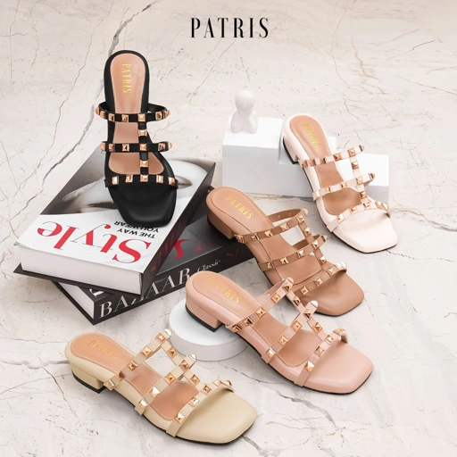 Image of PATRIS Aleira Sandal Wanita Heels / Hak 3 Cm