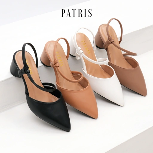 Image of PATRIS Reva Mules Wanita Heels / Hak 5 Cm