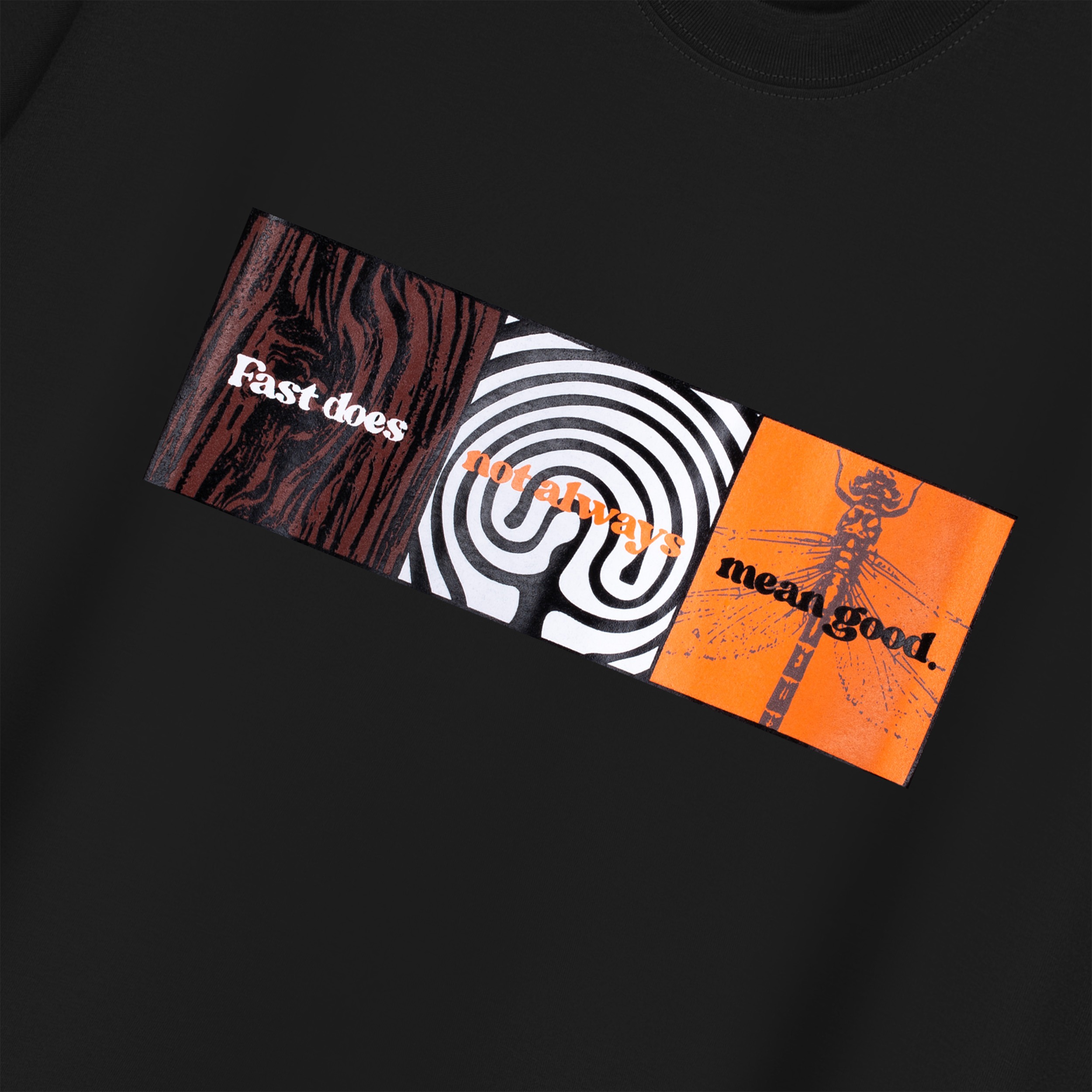 GMX Based Ethic Printed SS Compact™ Black Button