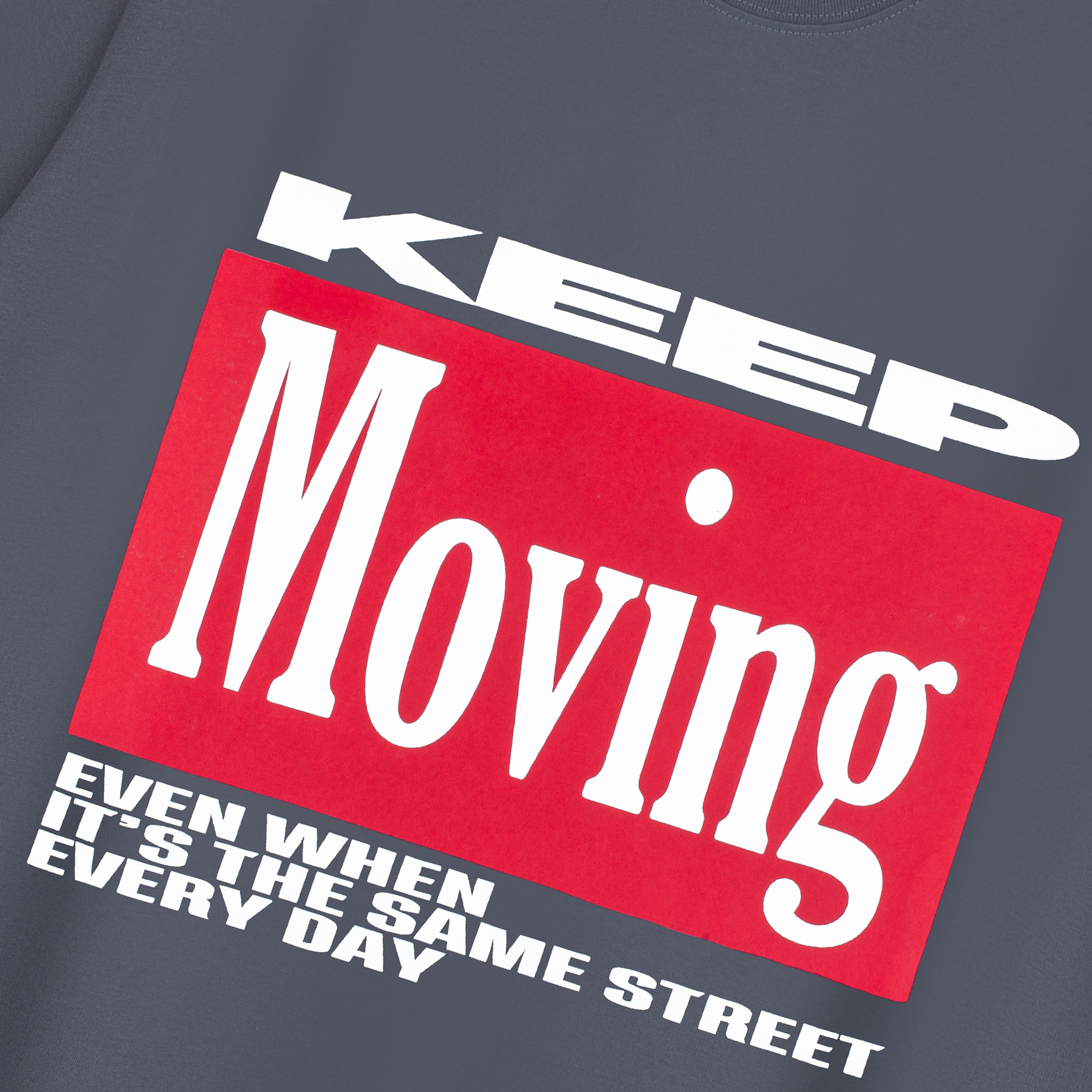 Based Moving Printed SS Compact™ Night Grey