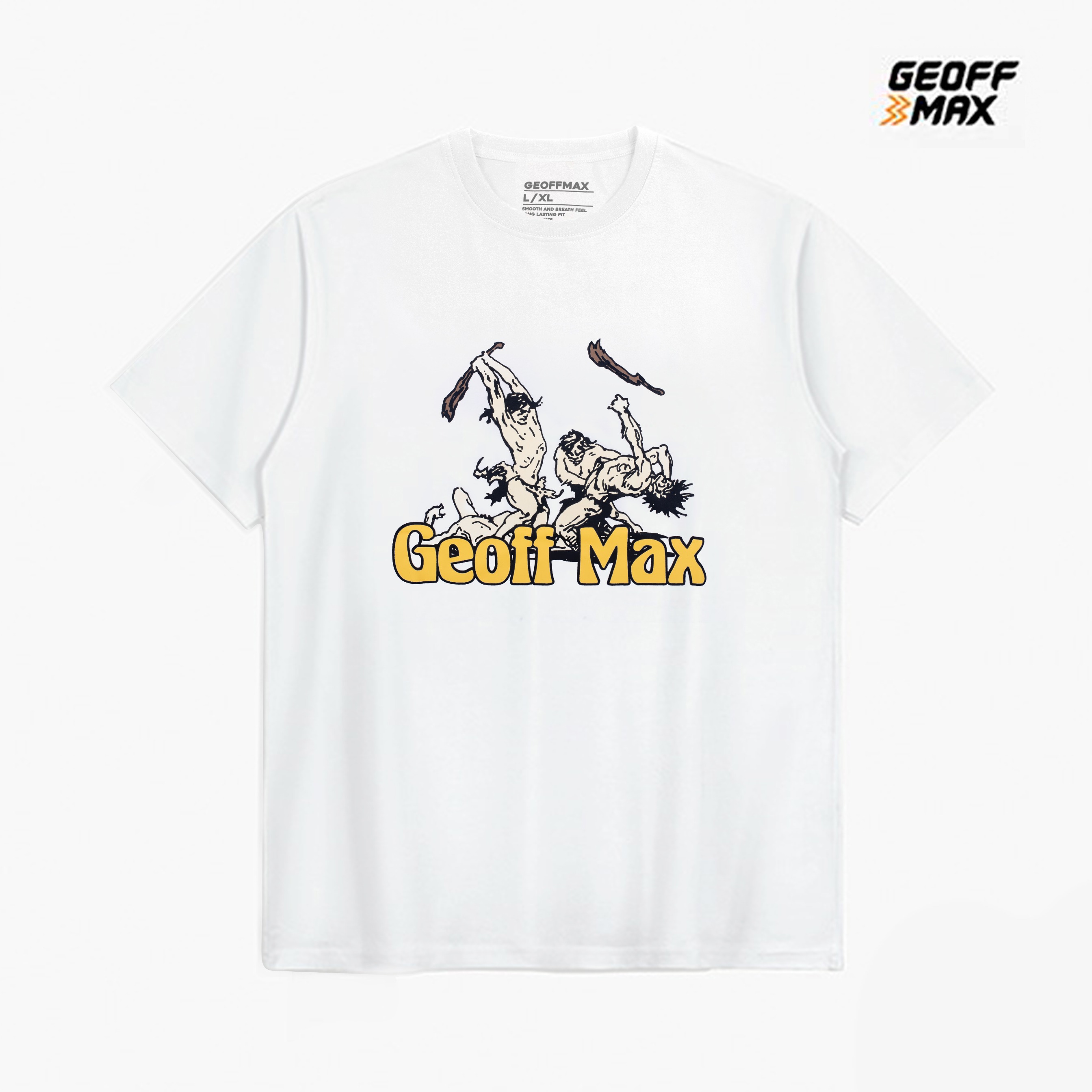 GMX Based Labor SS Compact™ White Reguler Fit Tee