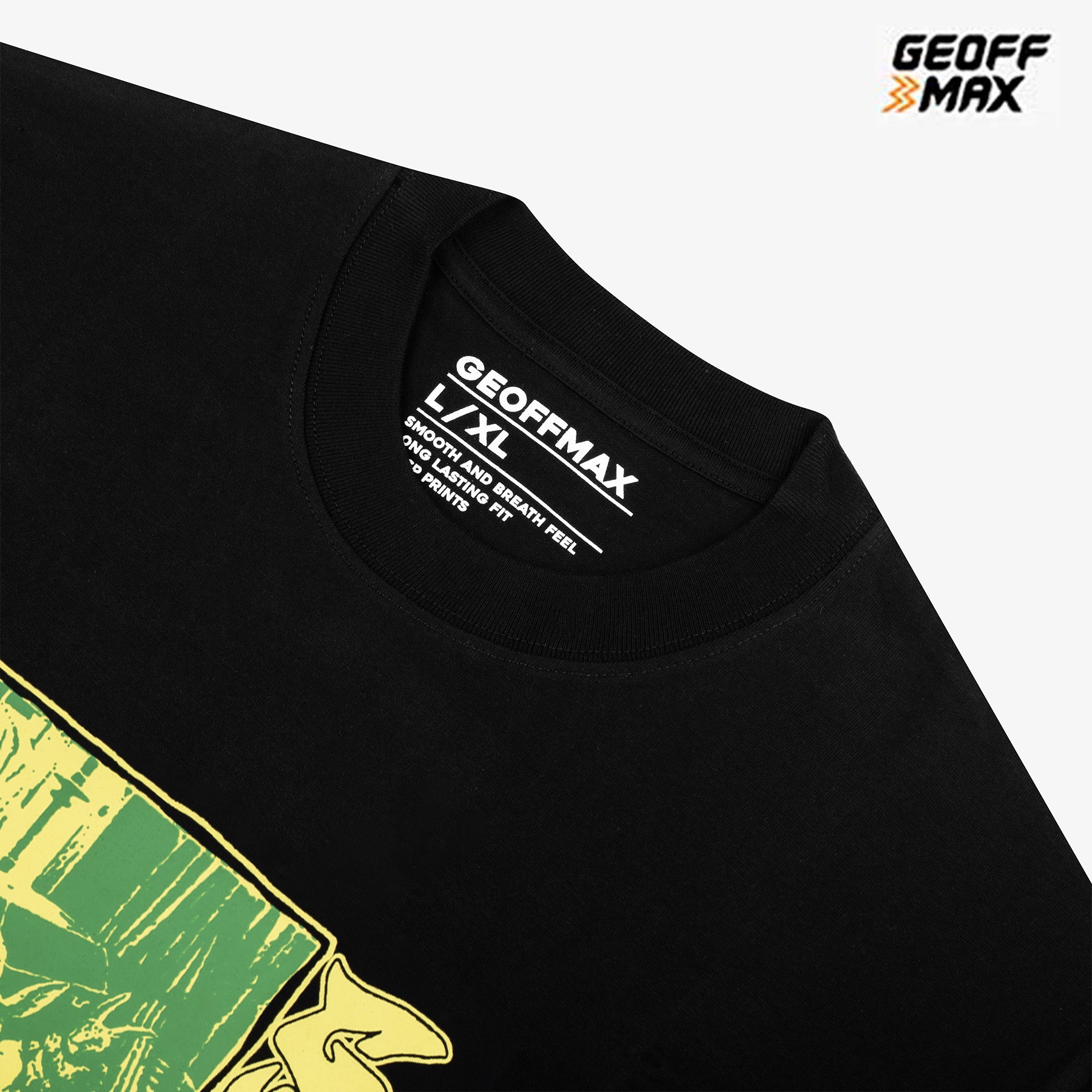 GMX Based Civil LS Compact™ Black Regular Fit Tee