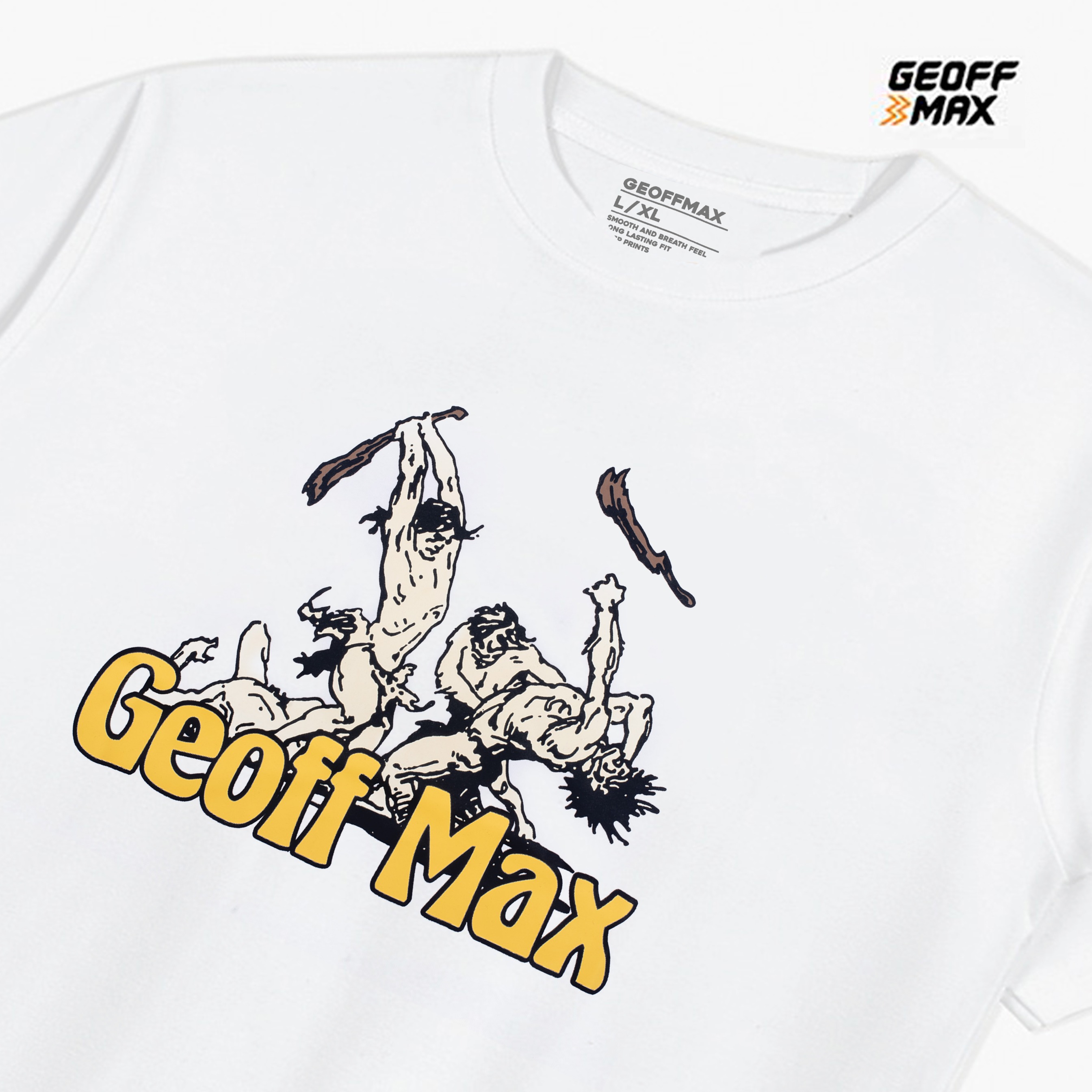 GMX Based Labor SS Compact™ White Reguler Fit Tee
