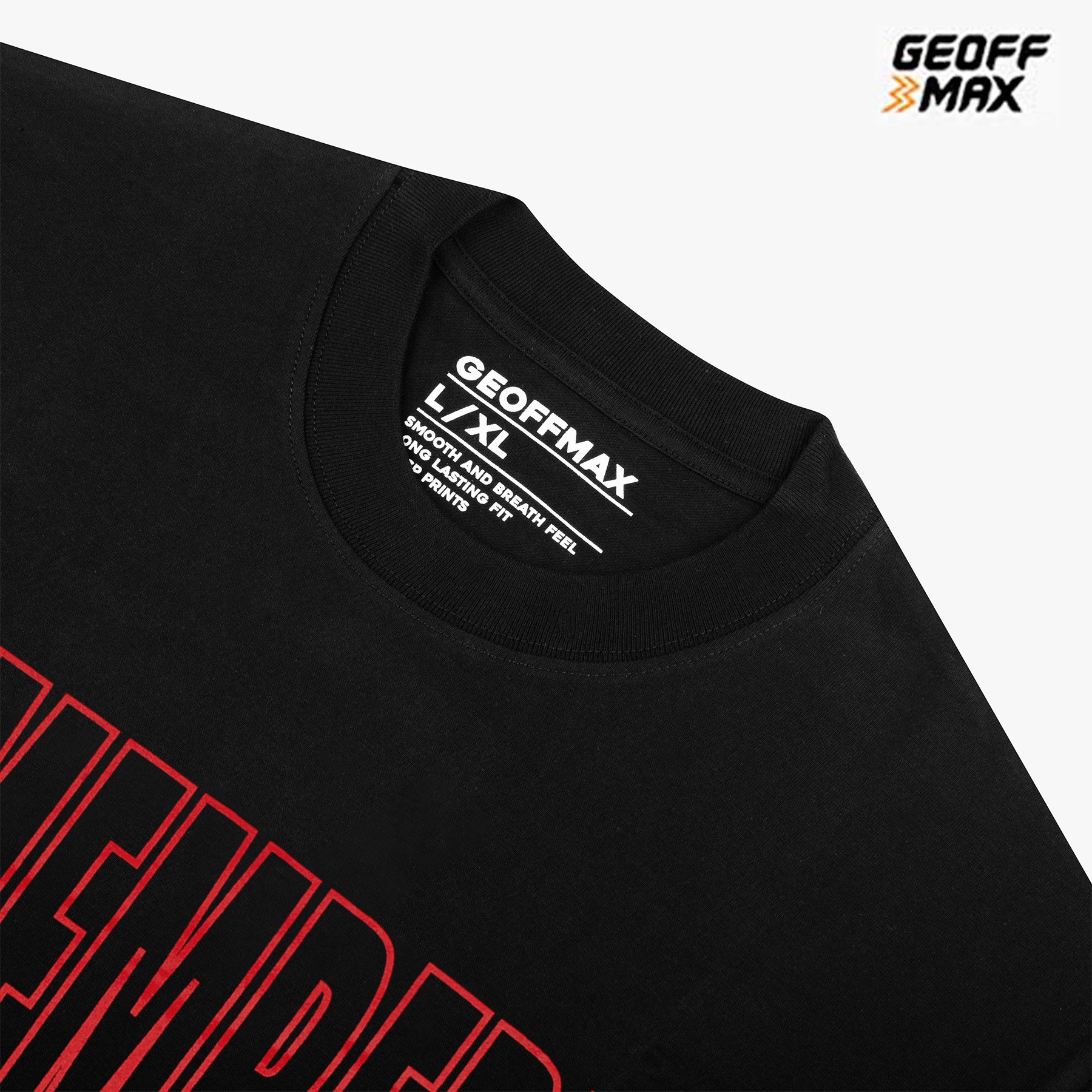 GMX Based In Vain SS Compact™ Black Regular Fit Tee