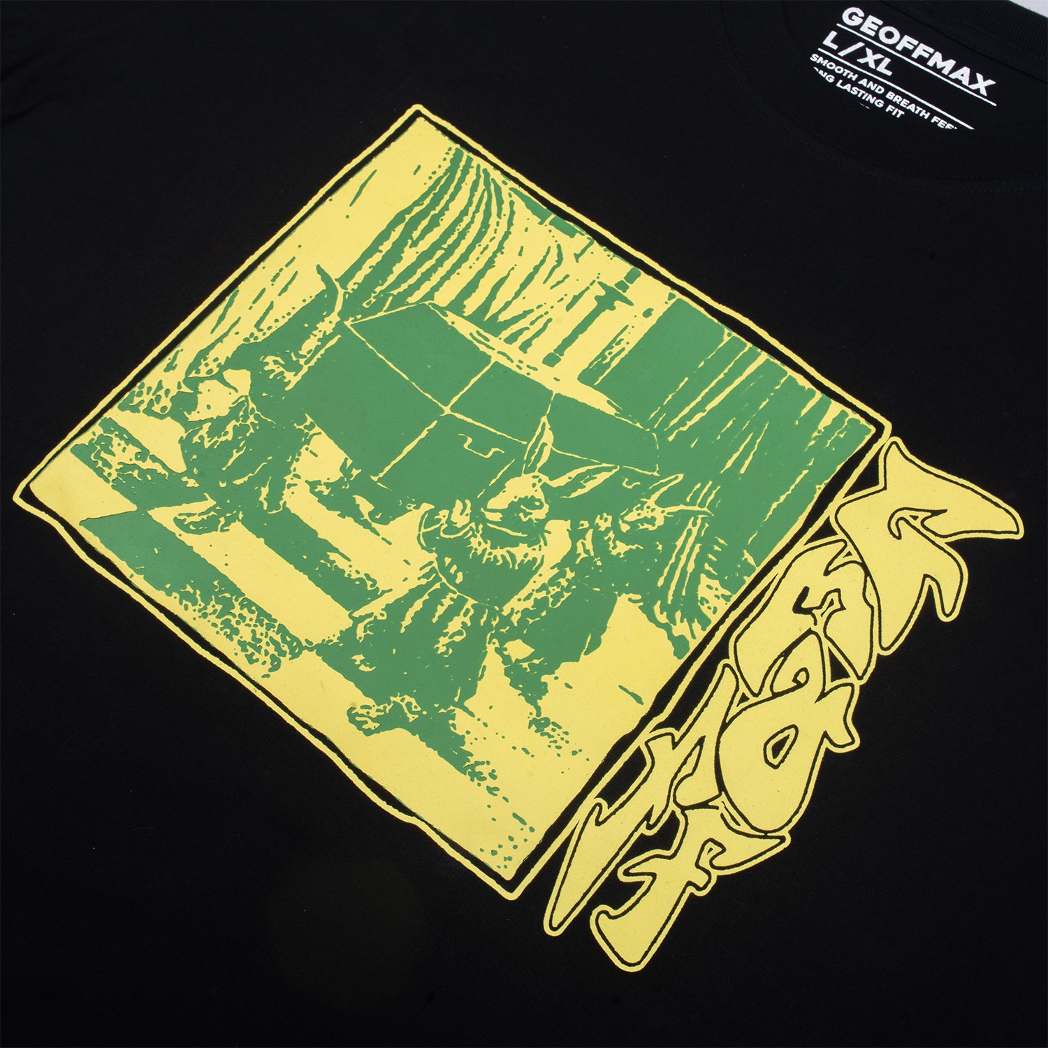 GMX Based Civil LS Compact™ Black Regular Fit Tee