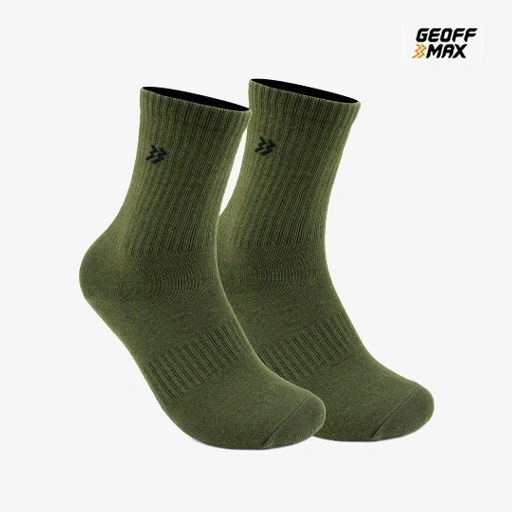 Image of Cisto Dark Olive Crew 