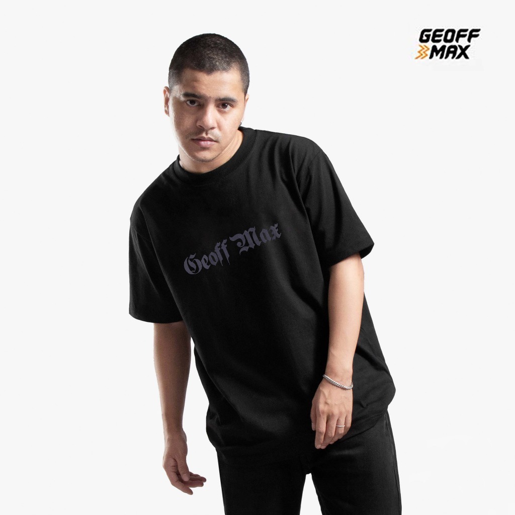 GMX Alston SS Compact™ Black Regular Fit Tee