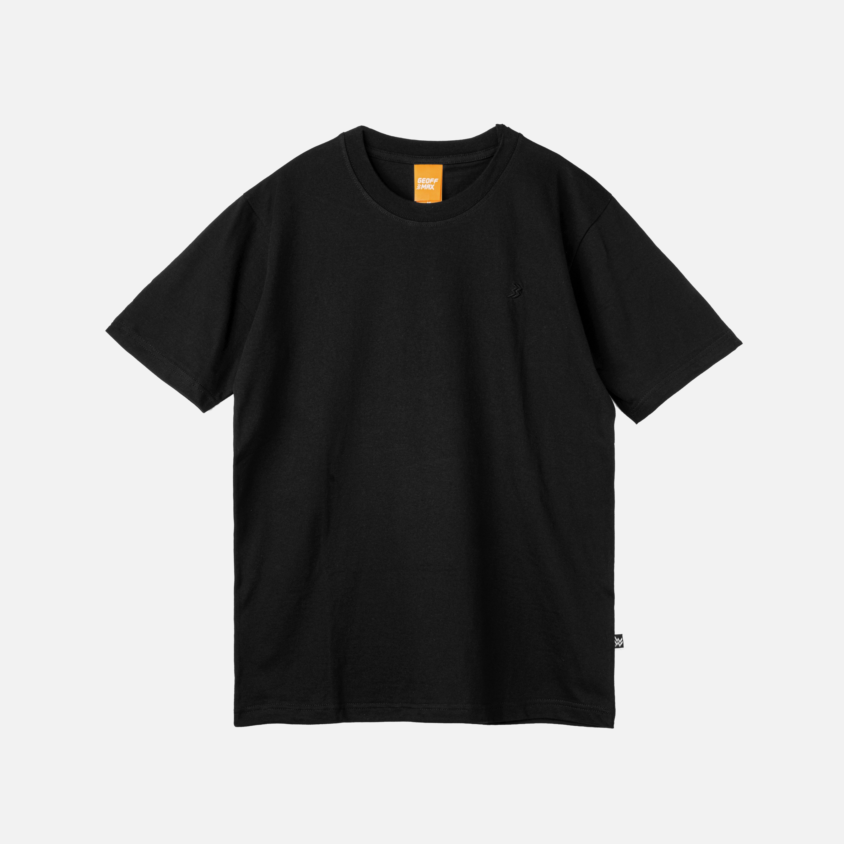 GMX Based Sense SS Compact™ Black Regular Fit Tee