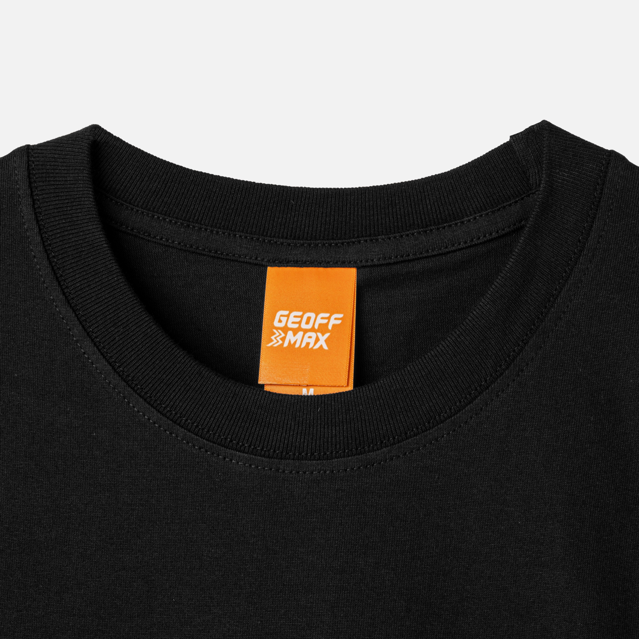 GMX Based Sense SS Compact™ Black Regular Fit Tee