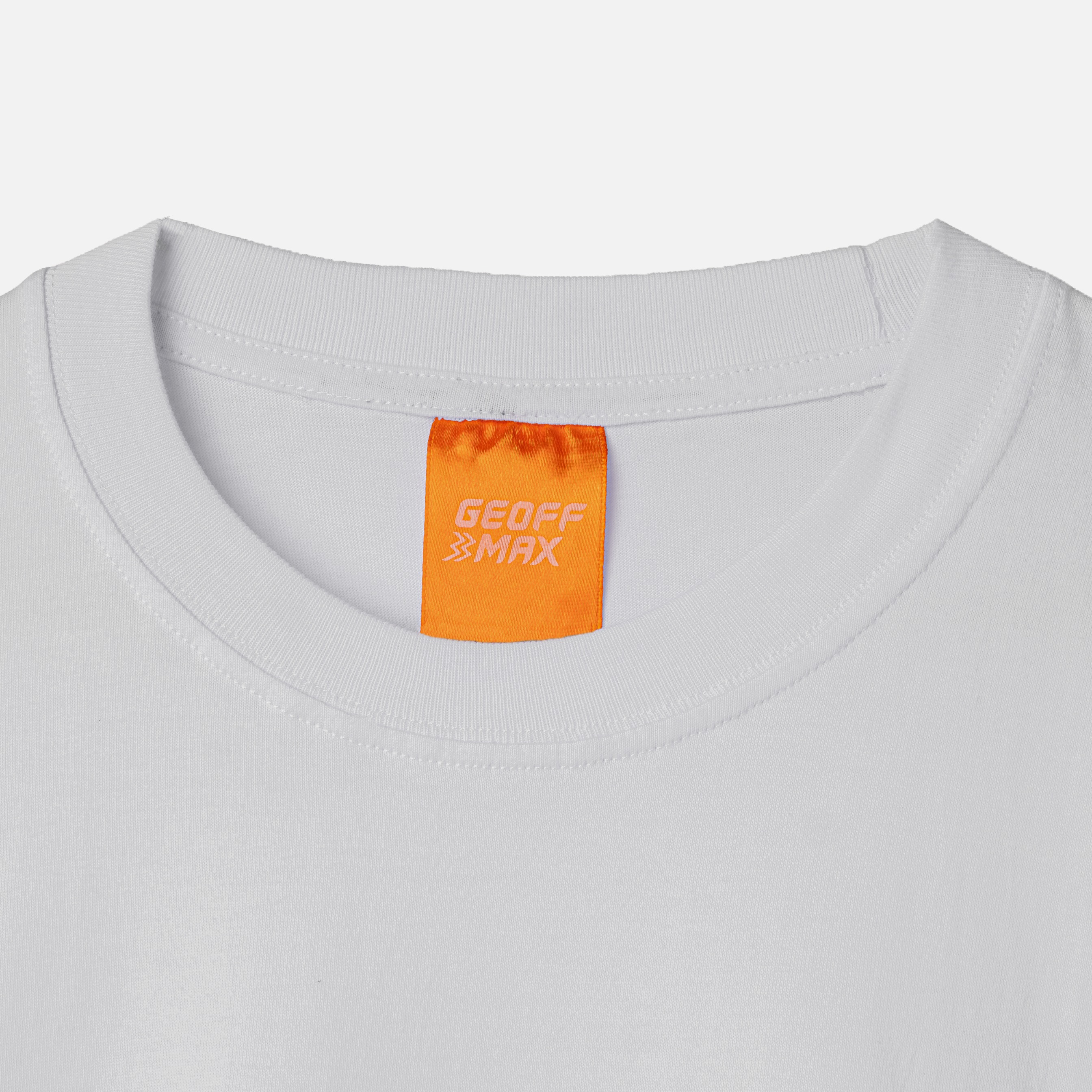 GMX Based Sense SS Compact™ White Regular Fit Tee