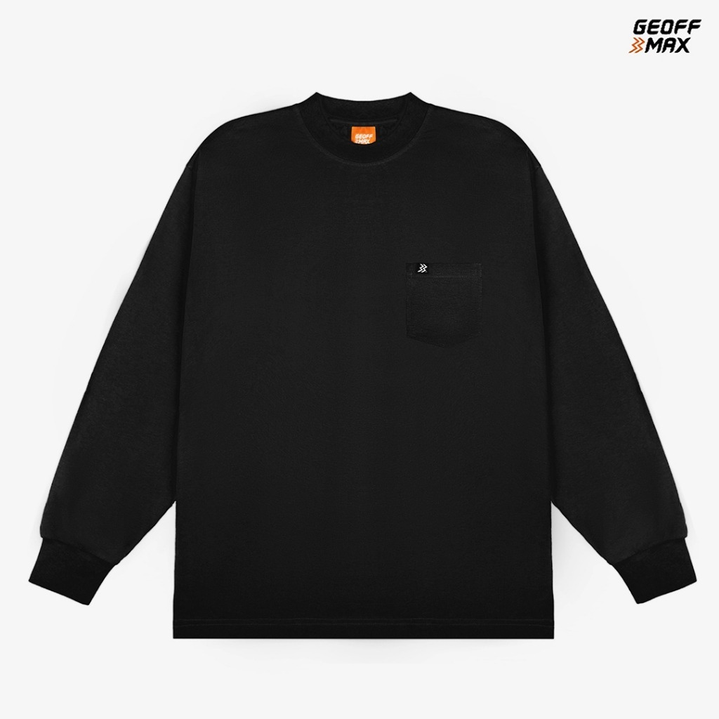 GMX Pure LS Compact™ Black Regular Fit Tee
