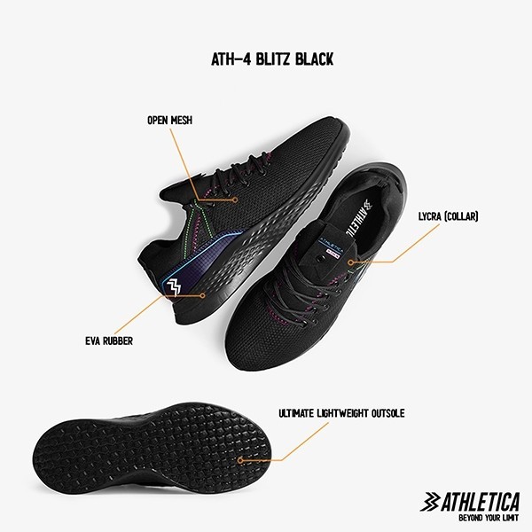 ATH-4 Blitz Black
