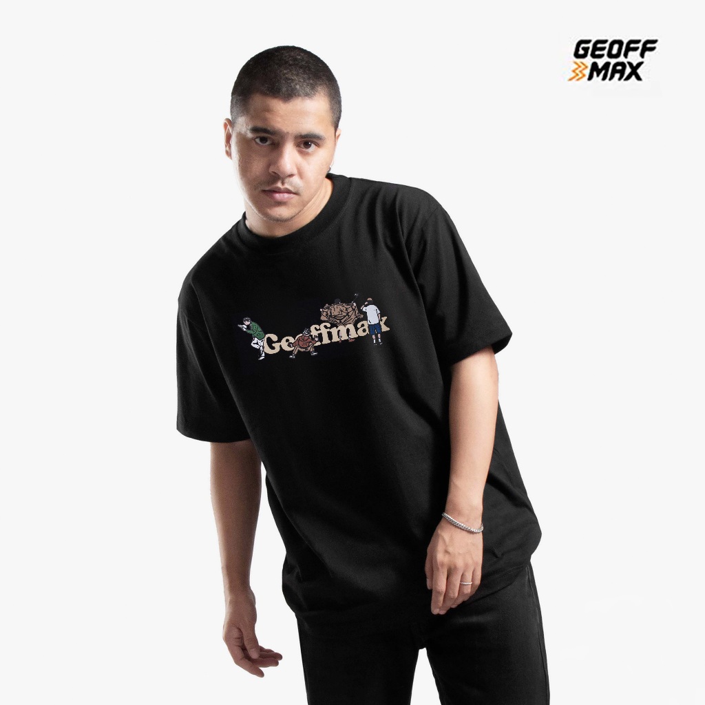 GMX Petra SS Compact™ Black Regular Fit Tee