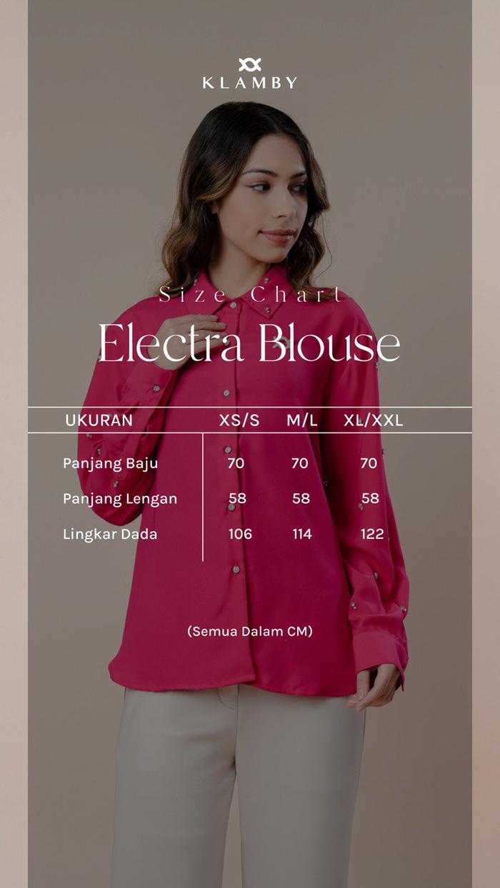 Electra Blouse Ultra Fuchsia