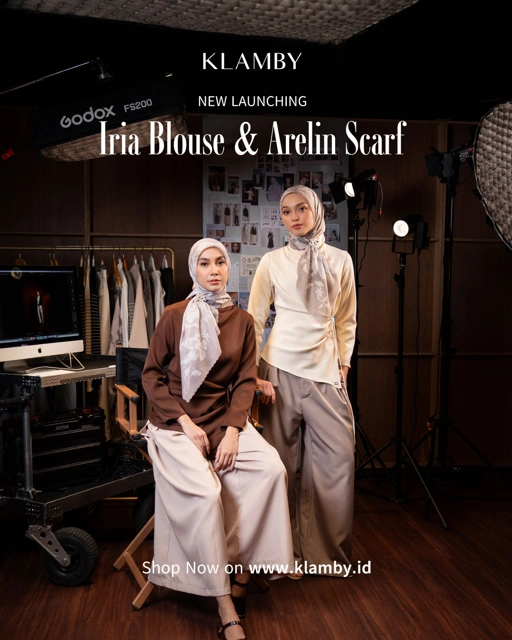 Launching Iria Blouse & Arelin Scarf