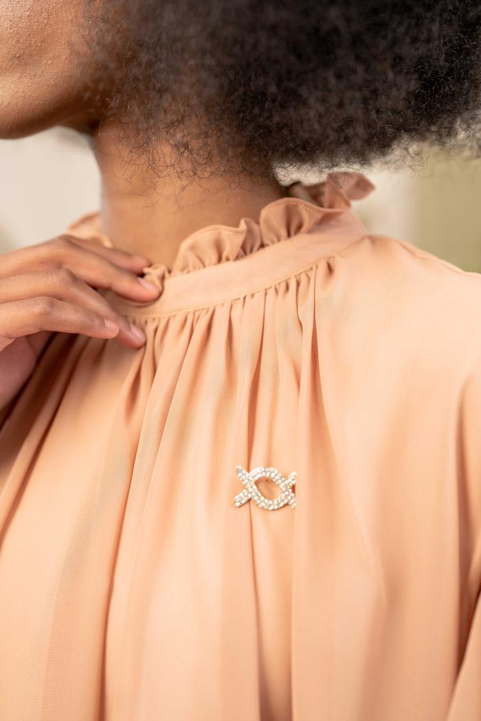 Loora Blouse Tan