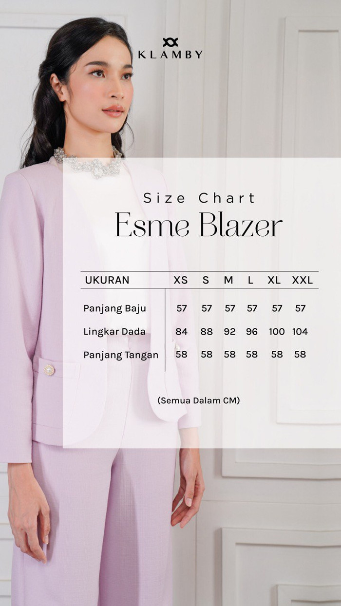 Esme Blazer Marian Blue