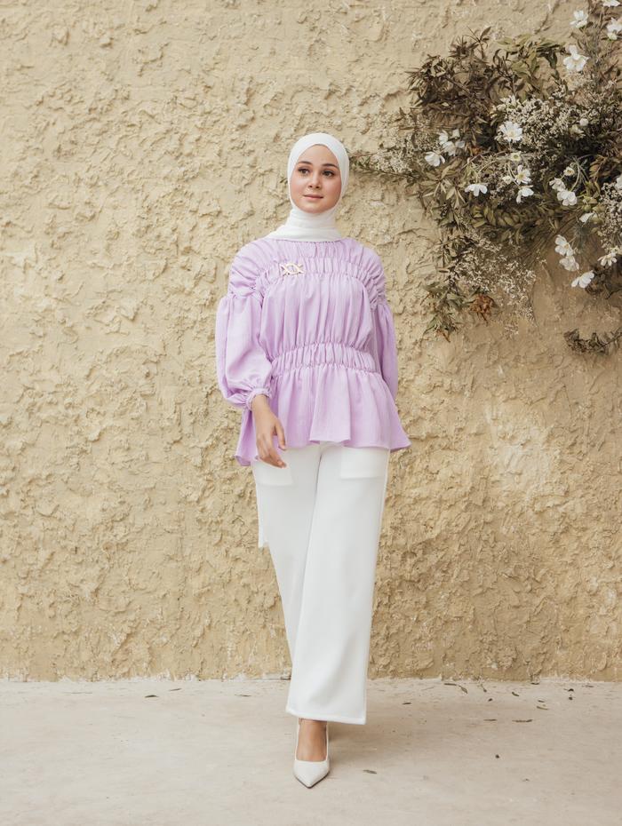 Audy Blouse Taro