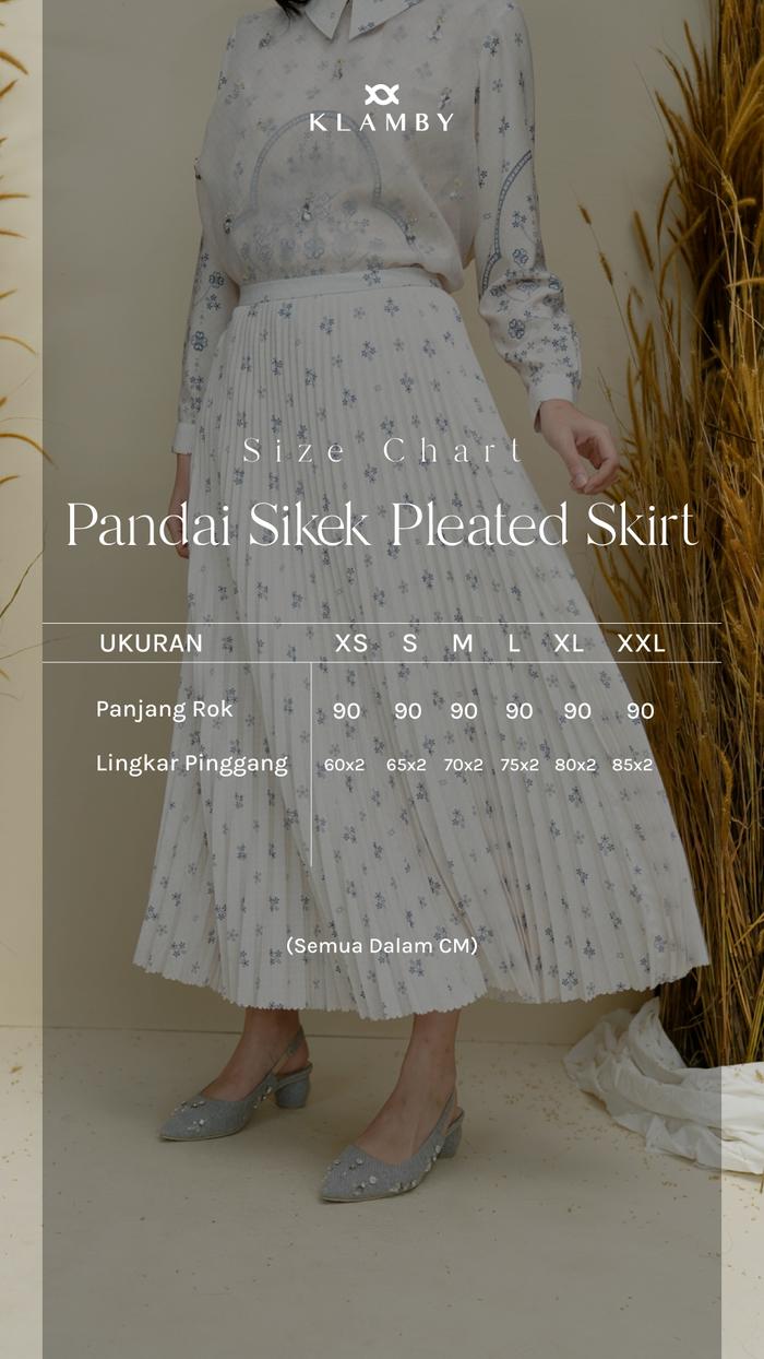 Pandai Sikek Pleated Skirt Dyandra