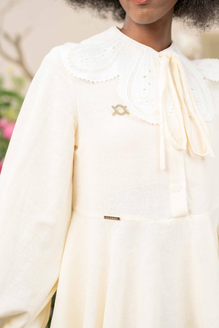 Oxford Blouse (Minor) Irish Cream